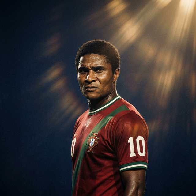 Eusébio La Pantera Portugal 1966