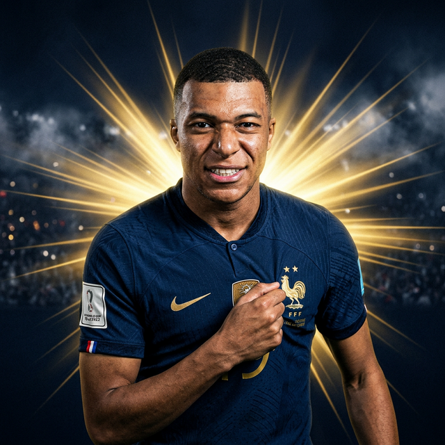 Kylian Mbappé Francia 2022