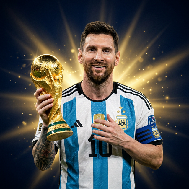 Lionel Messi Argentina campeón Qatar 2022