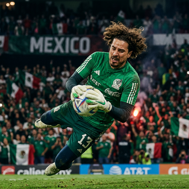 Guillermo Ochoa, portero de México